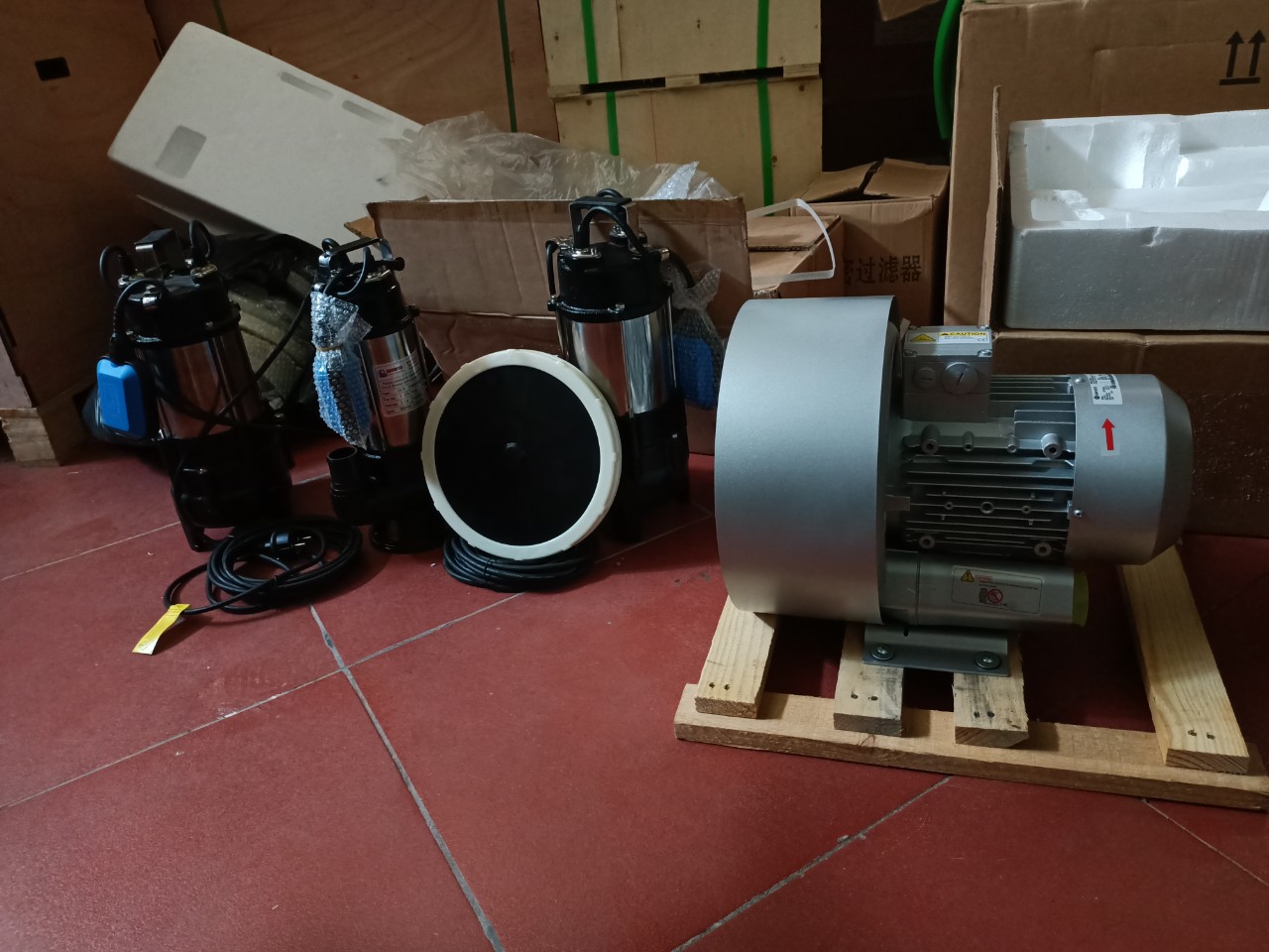 Máy thổi khí con sò Saverti SB420-2200S2