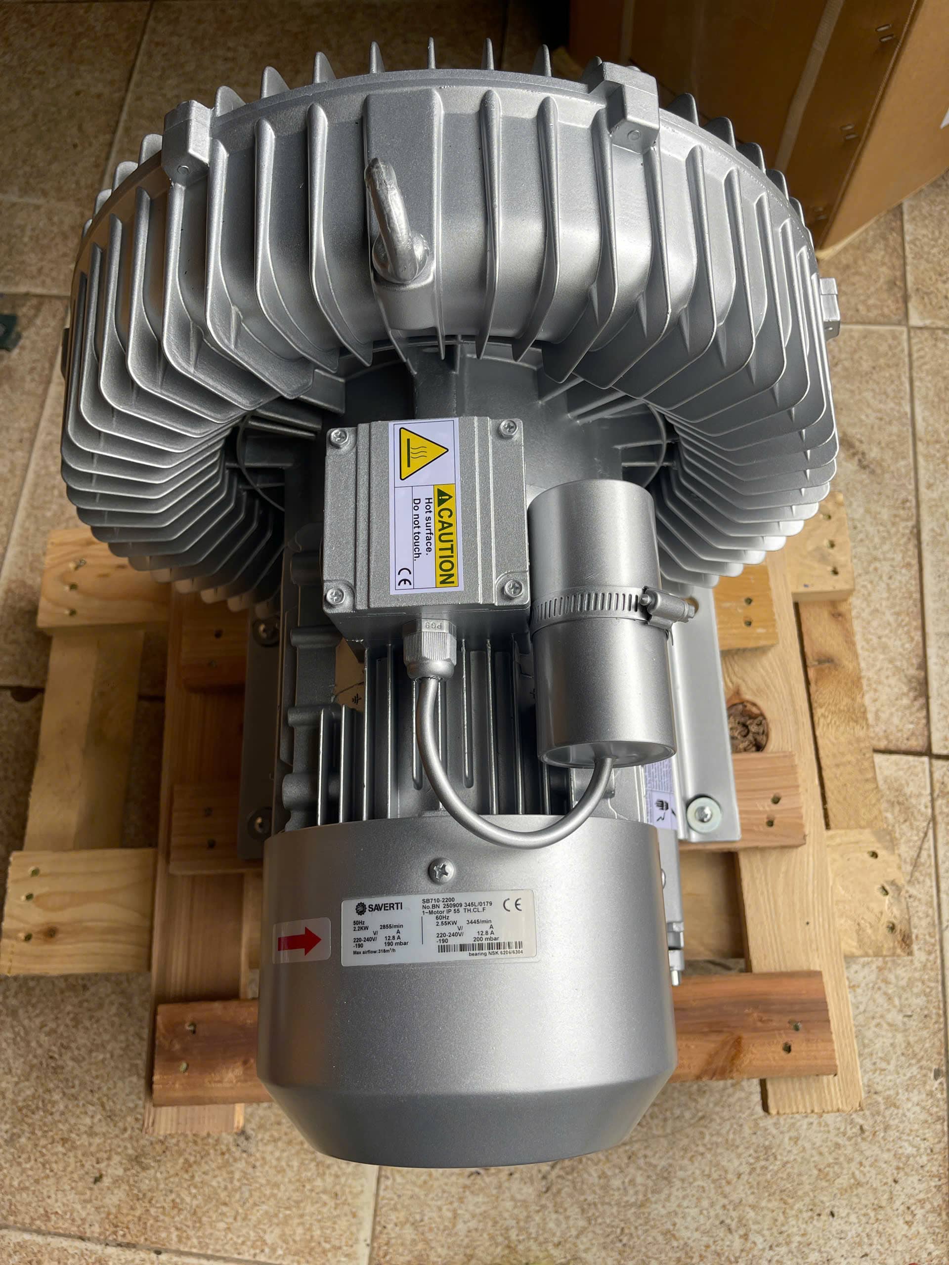 Máy Thổi Khí Con Sò Saverti SB710-2200